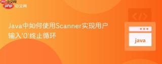 Java中如何使用Scanner实现用户输入‘0’终止循环