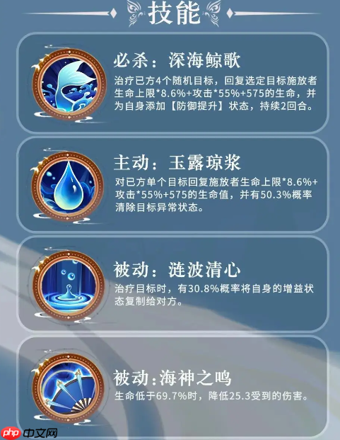 《三国志异闻录》治疗武将小乔技能介绍