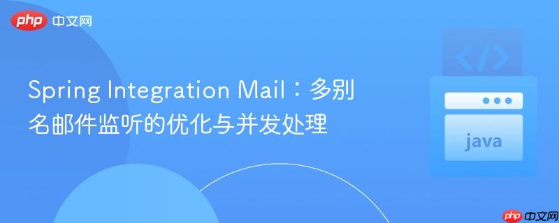 Spring Integration Mail:多别名邮件监听的优化与并发处理