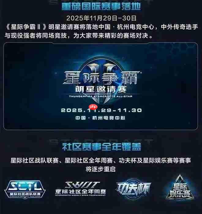 《星际争霸2》国服今日正式回归 账号数据完整保留