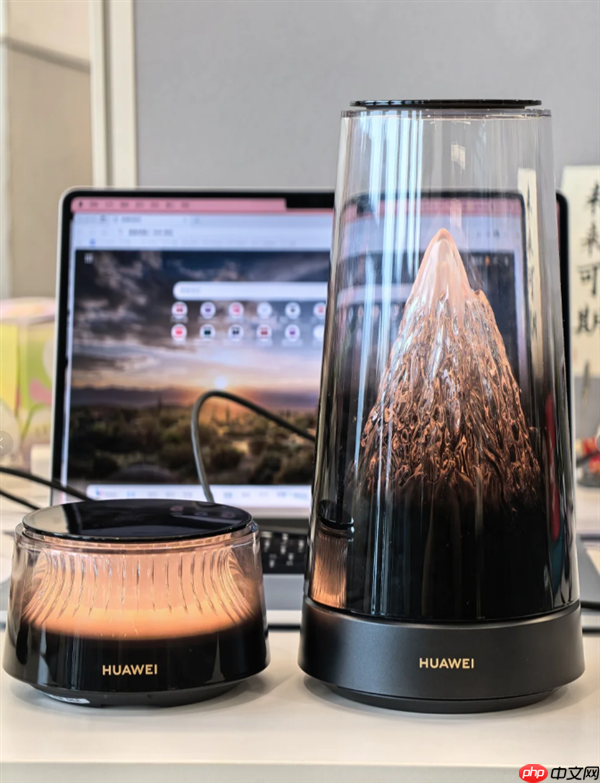 华为最美高端路由!华为路由X3 Pro日照金山真机高清实拍:像艺术品