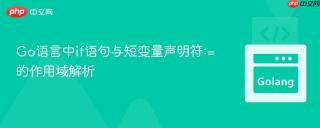 Go语言中if语句与短变量声明符:=的作用域解析