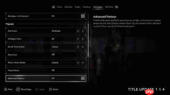 《刺客信条影》1.1.4版本更新公告 新增错乱之城玩法 跑酷系统优化