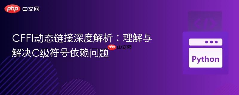 CFFI动态链接深度解析：理解与解决C级符号依赖问题