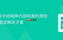 Go 语言中结构体内部列表的类型断言问题及解决方案
