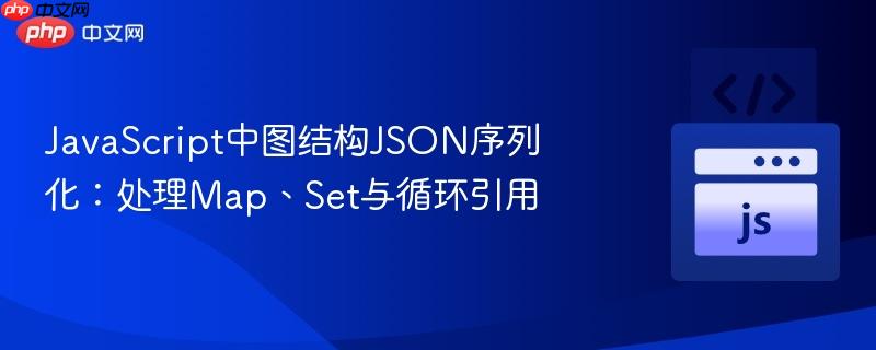javascript中图结构json序列化：处理map、set与循环引用
