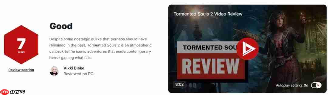 《受折磨的灵魂2》IGN评7分 引人入胜的恐怖游戏