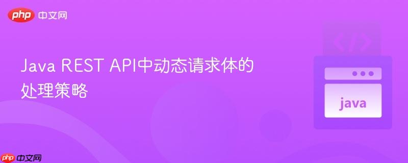 java rest api中动态请求体的处理策略