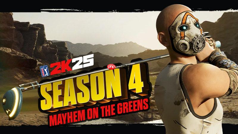 《PGA TOUR 2K25》联动《无主之地4》疯子也打高尔夫