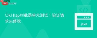 OkHttp拦截器单元测试:验证请求头修改