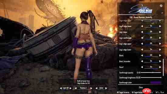 《剑星》忍龙绫音MOD：圆润胸甲腿环亮眼