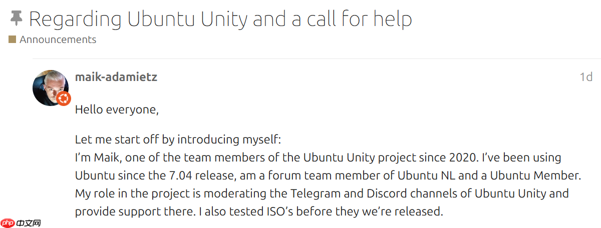ubuntu unity 求助:亟需更多开发者才能维持生存