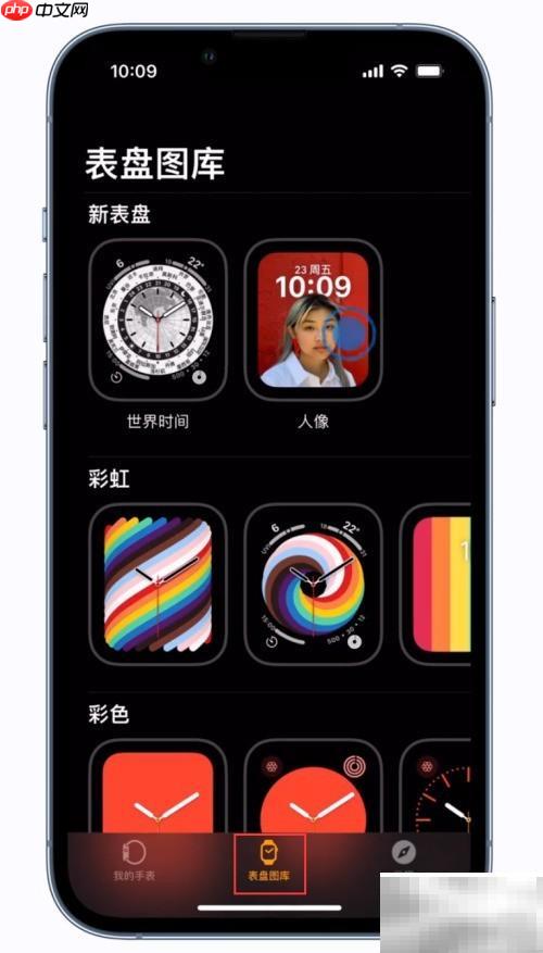 Apple Watch人像表盘设置指南