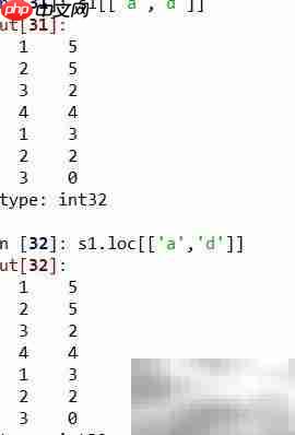 Series层次索引解析