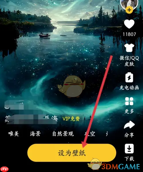 《元气桌面壁纸》设置动态壁纸方法