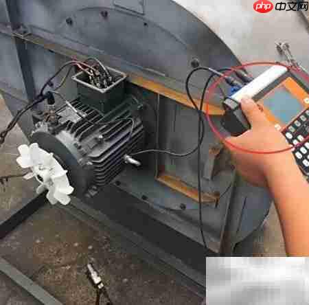 CXB风机振动检测方法