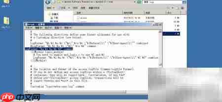 Apache开启指定Web日志
