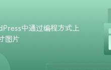 在WordPress中通过编程方式上传多尺寸图片