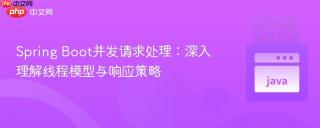 Spring Boot并发请求处理：深入理解线程模型与响应策略