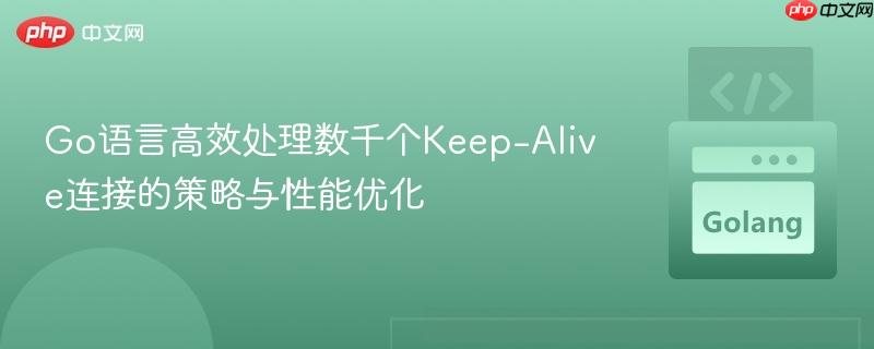 Go语言高效处理数千个Keep-Alive连接的策略与性能优化
