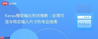 Keras模型输出形状推断：处理可变与特定输入尺寸的专业指南