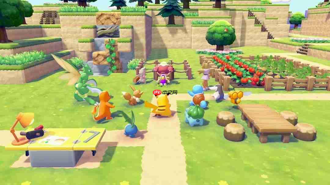 《宝可梦:Pokopia》早期原型泄露 像素画风差异巨大