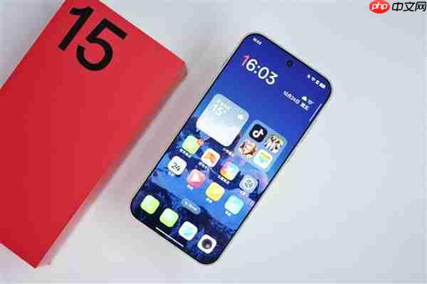 行业第一块165Hz高刷高分屏!一加15图赏