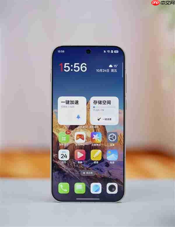 行业第一块165Hz高刷高分屏!一加15图赏