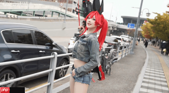 韩援Yasal最新COS：《胜利女神：新的希望》小红帽