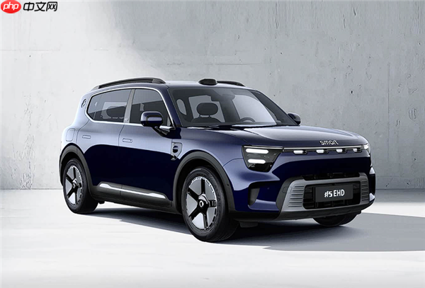 尺寸超奔驰GLB！smart精灵#5 EHD上市：使用吉利雷神混动