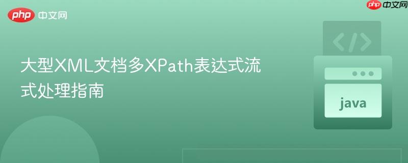 大型XML文档多XPath表达式流式处理指南