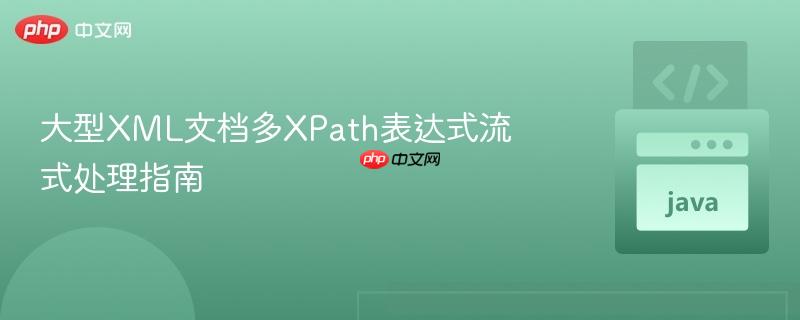 大型XML文档多XPath表达式流式处理指南