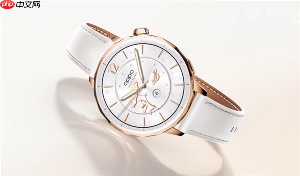 18K小金表升级！OPPO Watch X2 Mini新增支持高血压风险评估研究