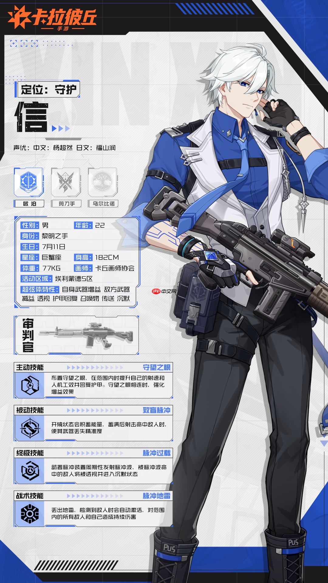 《卡拉彼丘》信角色图鉴