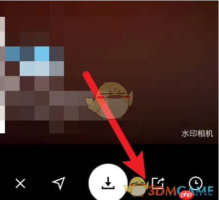 《水印相机》分享到微信方法