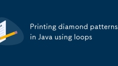 Imprimer un motif en losange en Java à l'aide d'une boucle