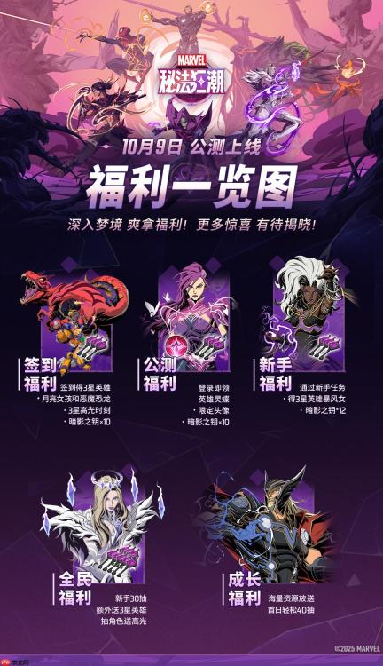 漫威秘法狂潮国服公测福利一览