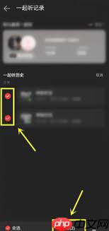 网易云如何清除一起听歌记录