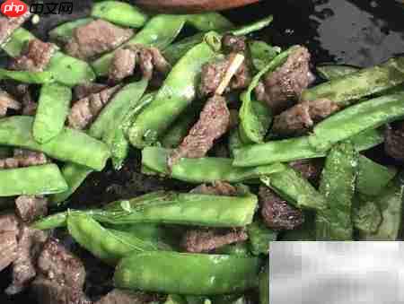 牛霖炒荷兰豆做法详解