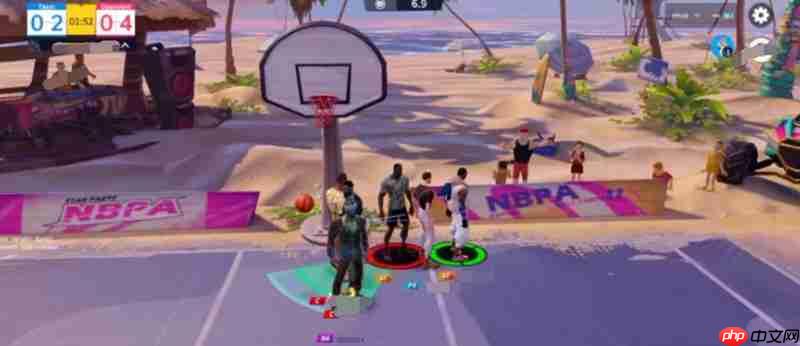 《全明星街球派对手游》退出队伍方法