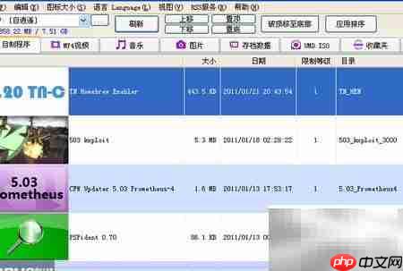 psp自制软件入门指南