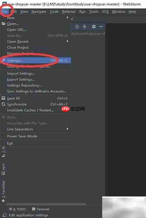 WebStorm配置浏览器方法