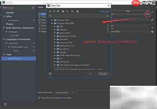 WebStorm配置浏览器方法