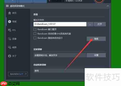 BANDICAM语言切换方法