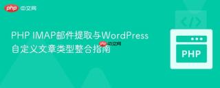 PHP IMAP邮件提取与WordPress自定义文章类型整合指南
