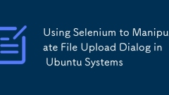 Utilisation de Selenium pour faire fonctionner la boîte de dialogue de téléchargement de fichiers dans le système Ubuntu