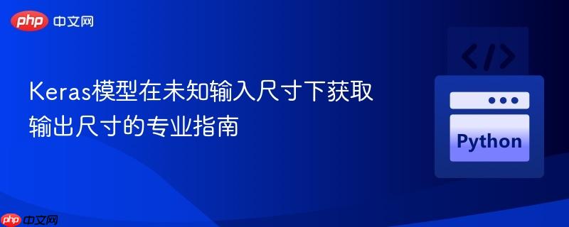 Keras模型在未知输入尺寸下获取输出尺寸的专业指南