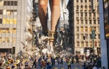 《女巨人游乐场》全新截图 性感女巨人狠狠踩人