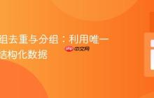 PHP数组去重与分组：利用唯一键构建结构化数据