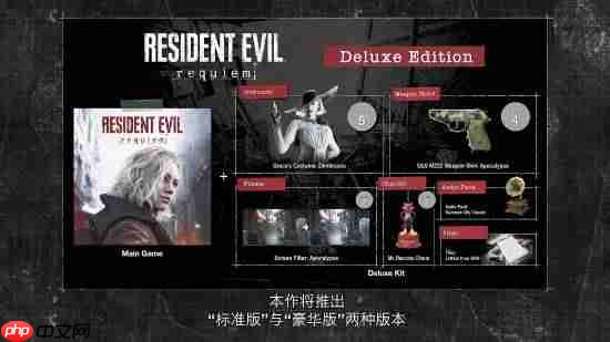 《生化危机9:安魂曲》新情报:八尺夫人服装、限定手柄、新发布会等